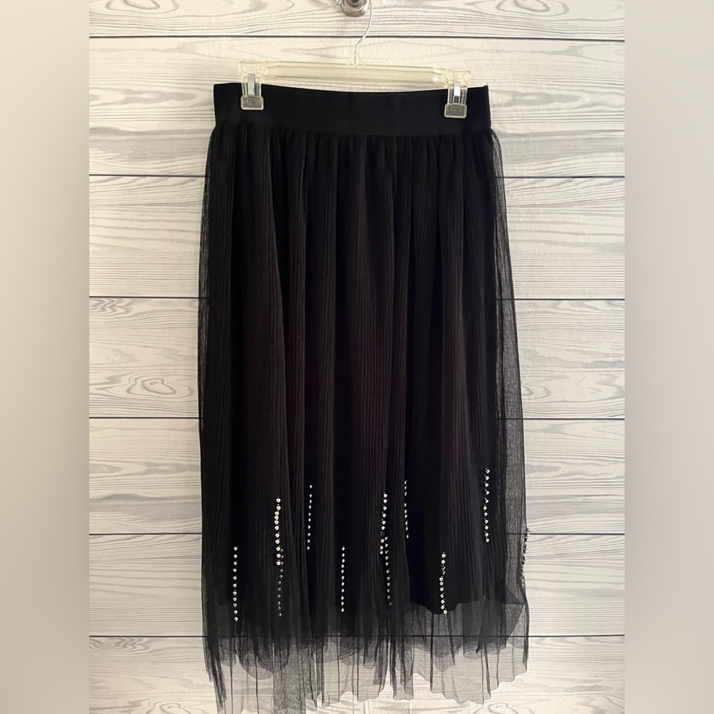 Metrowear Tulle Beaded Skirt L